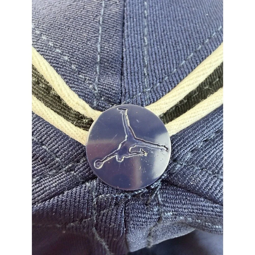 Jordan 1984 Navy Blue White Gray Embroidered Baseball Cap Hat